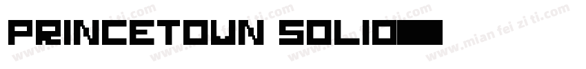 princetown solid字体转换